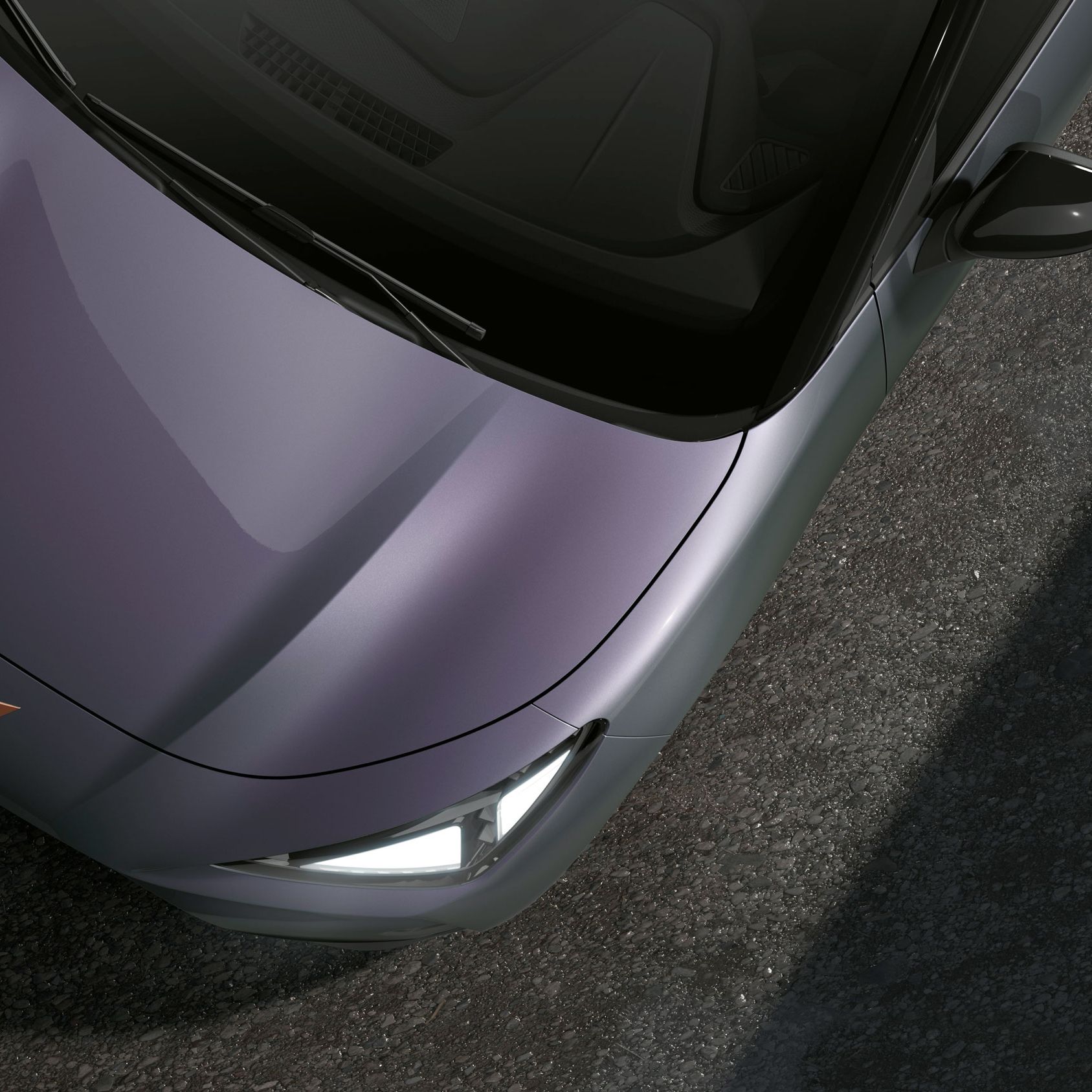 CUPRA Raval v plazemski barvi 