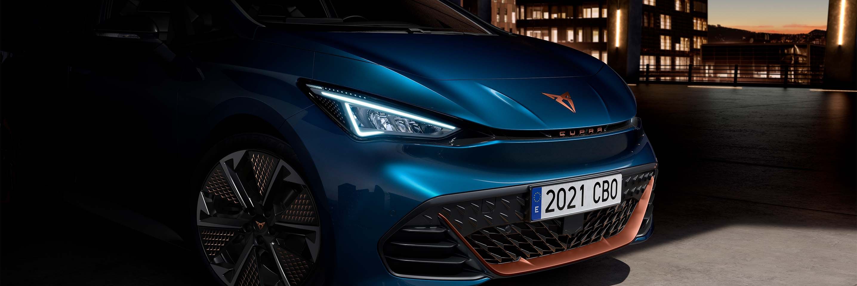 Imagebild zum CUPRA Navi-Update-Heckansicht eines CUPRA