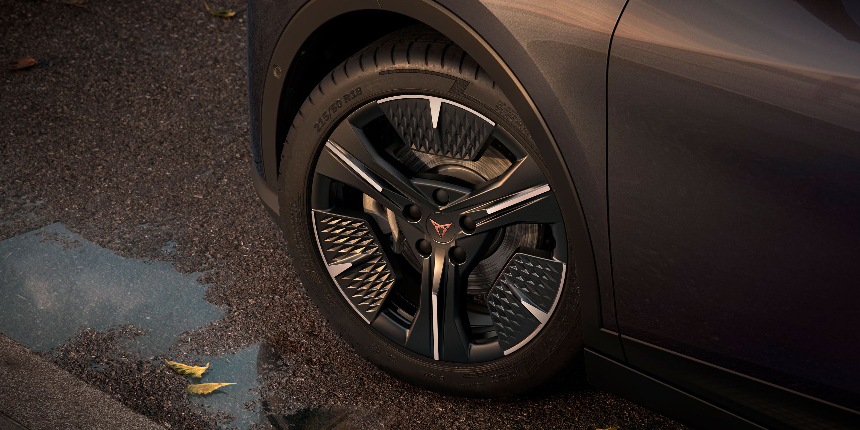 CUPRA Raval 18-palčna aluminijasta platišča Defier Machined 