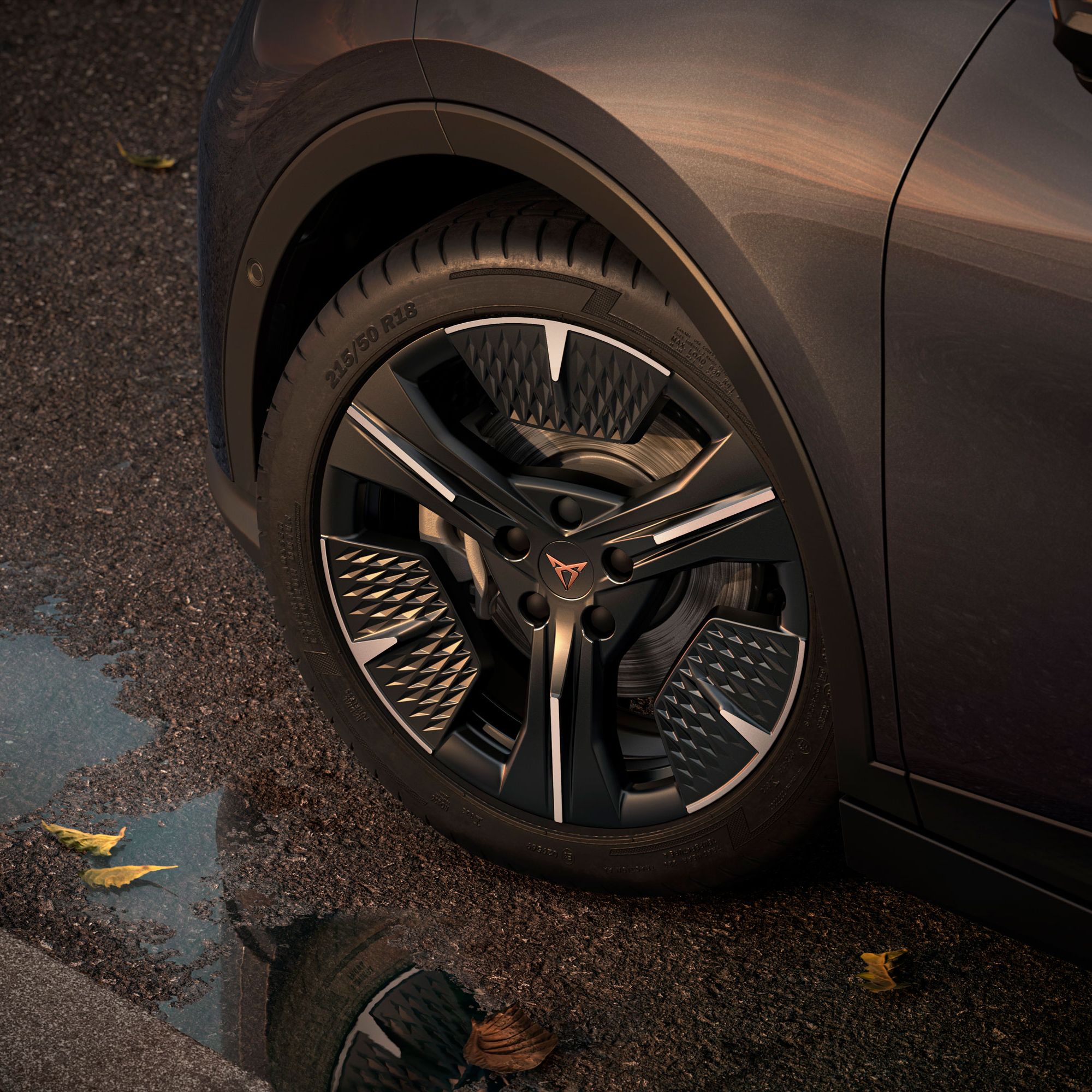 CUPRA Raval 18-palčna aluminijasta platišča Defier Machined 