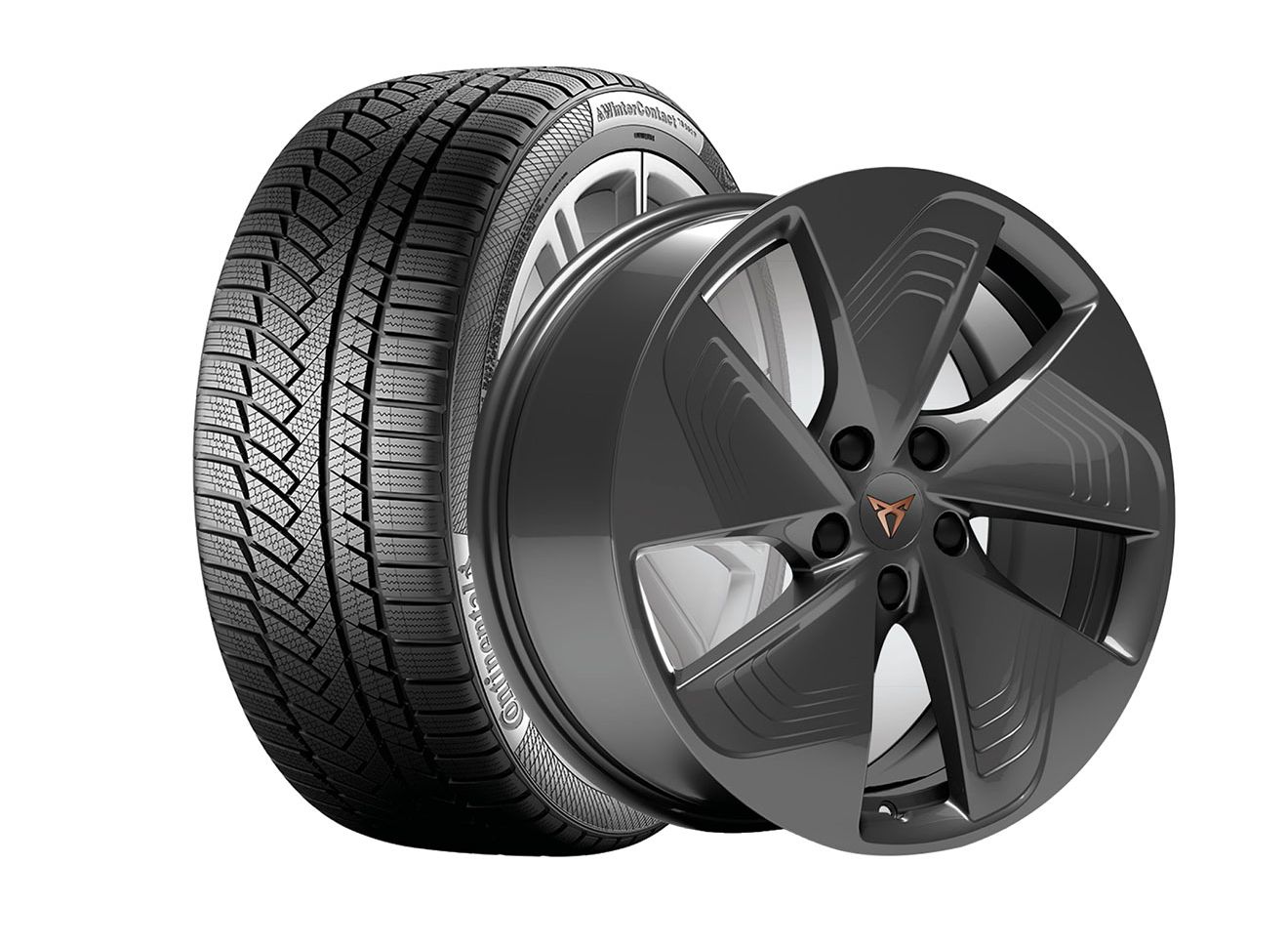 CUPRA Winterkomplettrad Cyclone 7,5 x 18 Zoll