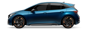 Seitenansicht eines CUPRA Formentor