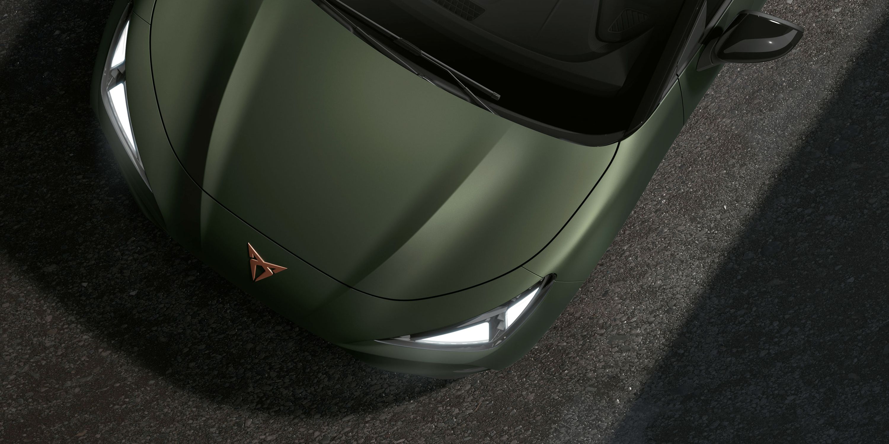 CUPRA Raval v manganovo zeleni barvi