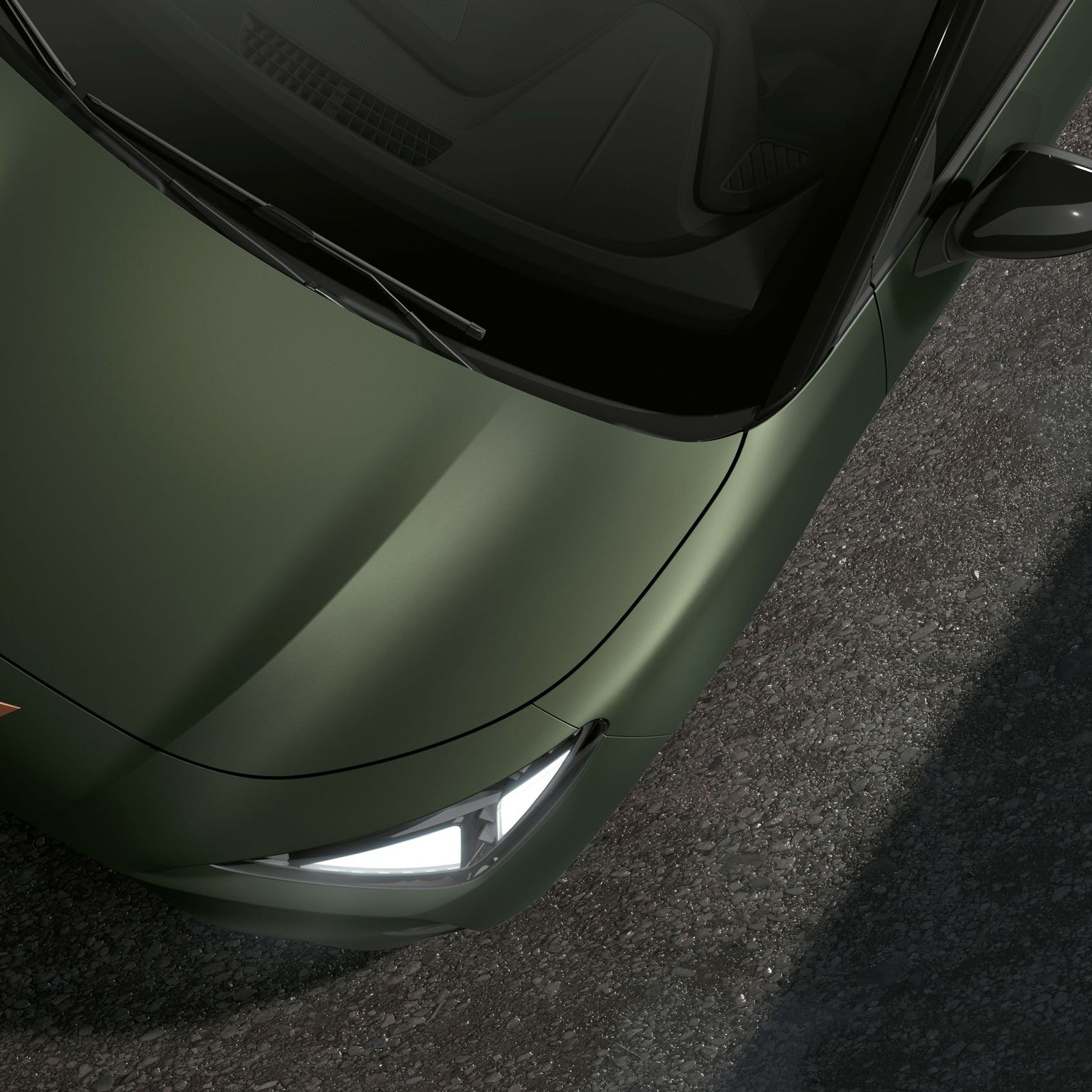 CUPRA Raval v manganovo zeleni barvi