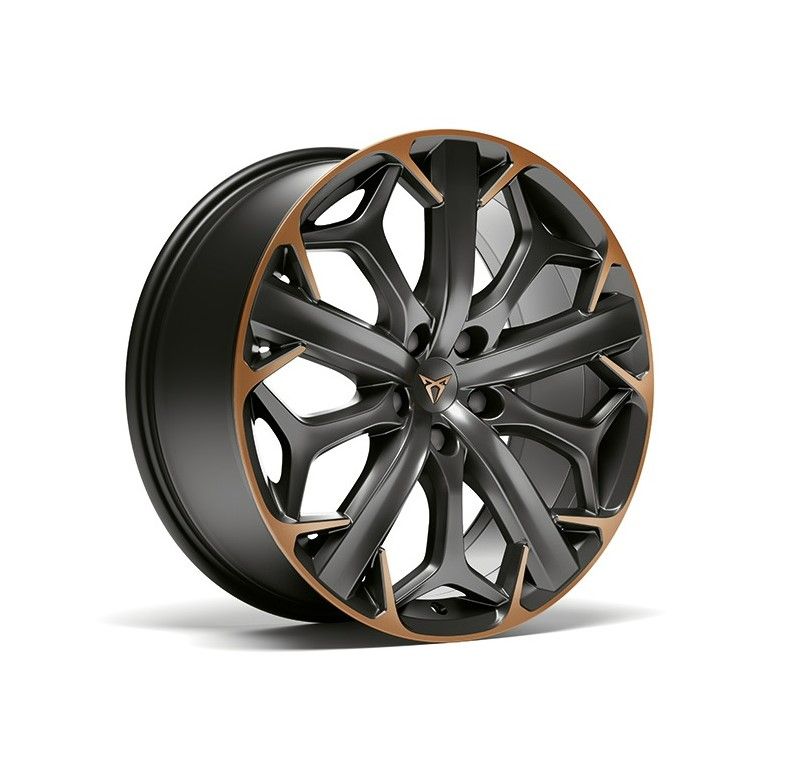 CUPRA Formentor Felgen Schwarz/Kupfer