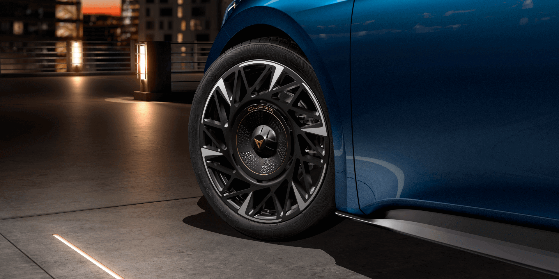 CUPRA Born 20 Zoll Leichtmetallfelgen Glossy Black Finish