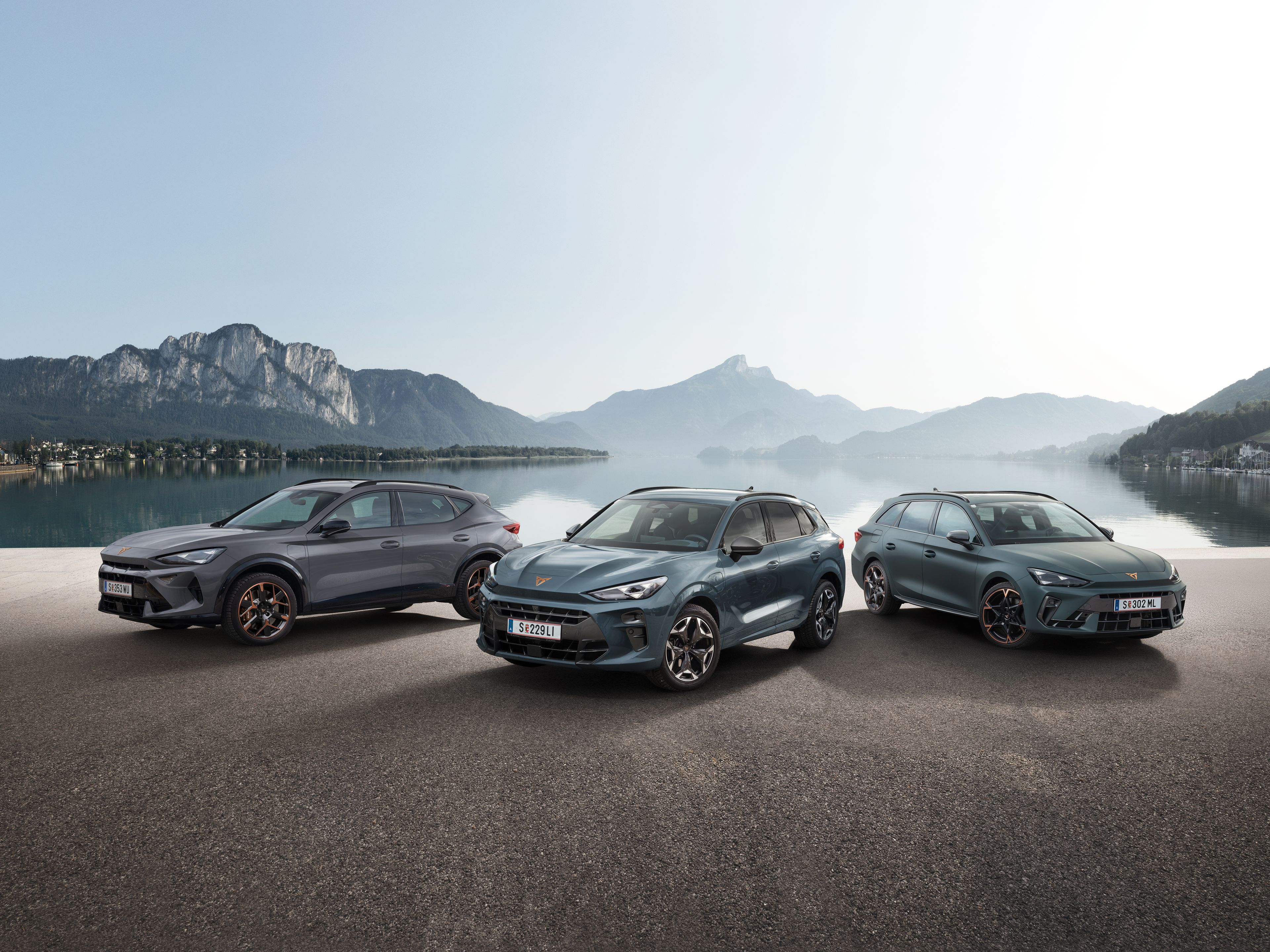 CUPRA Terramar, Leon Kombi in Formentor kot priključni hibridi.