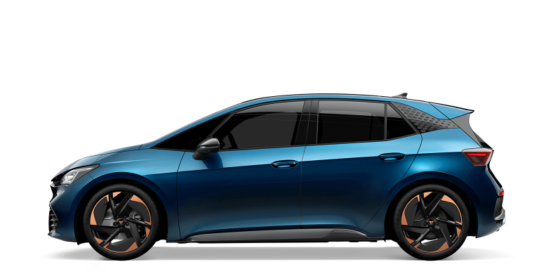 Seitenansicht eines CUPRA Born