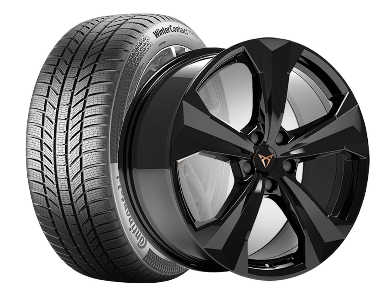 CUPRA Ateca Winterkomplettrad 8,0 x 19 Zoll