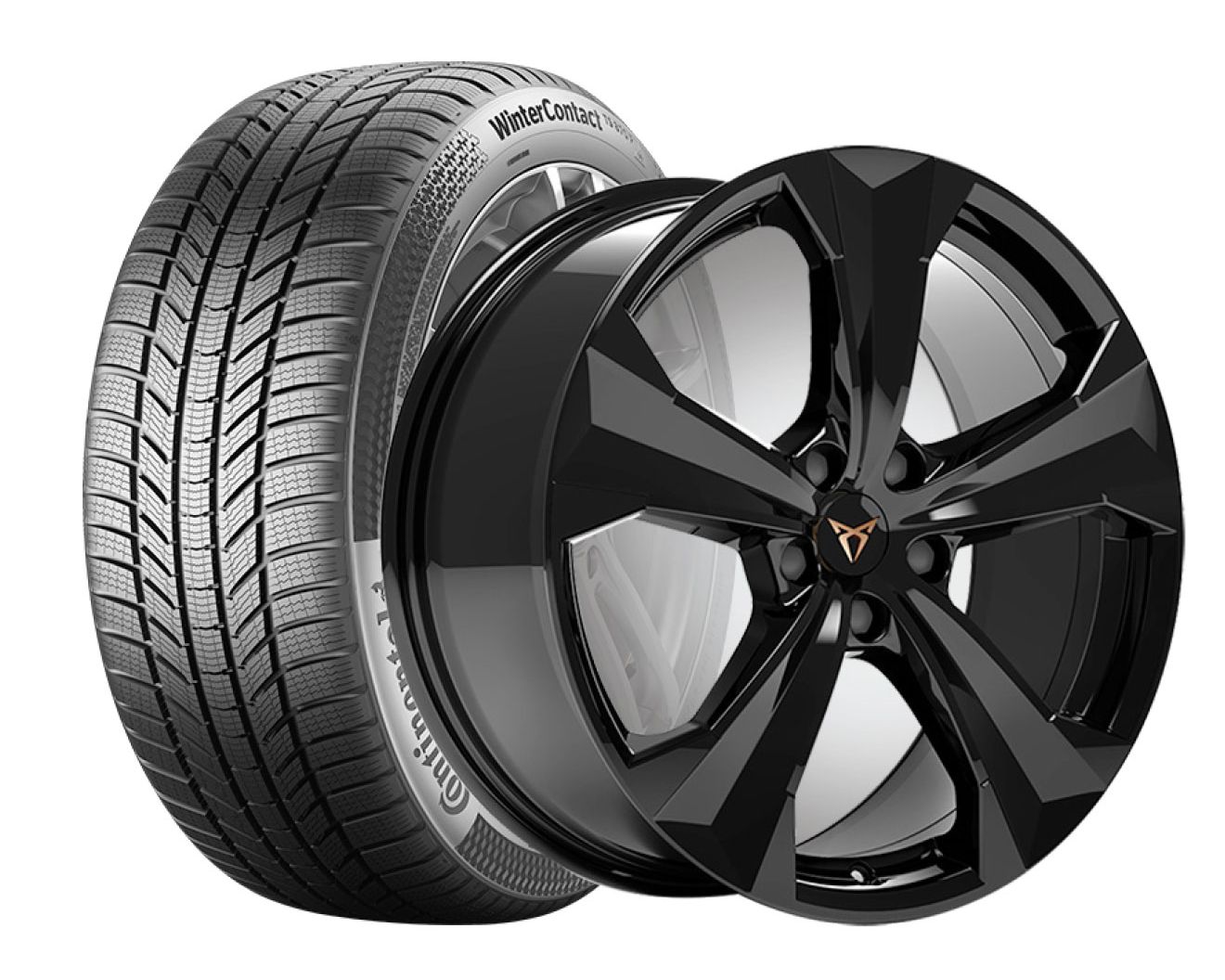 CUPRA Ateca Winterkomplettrad 8,0 x 19 Zoll