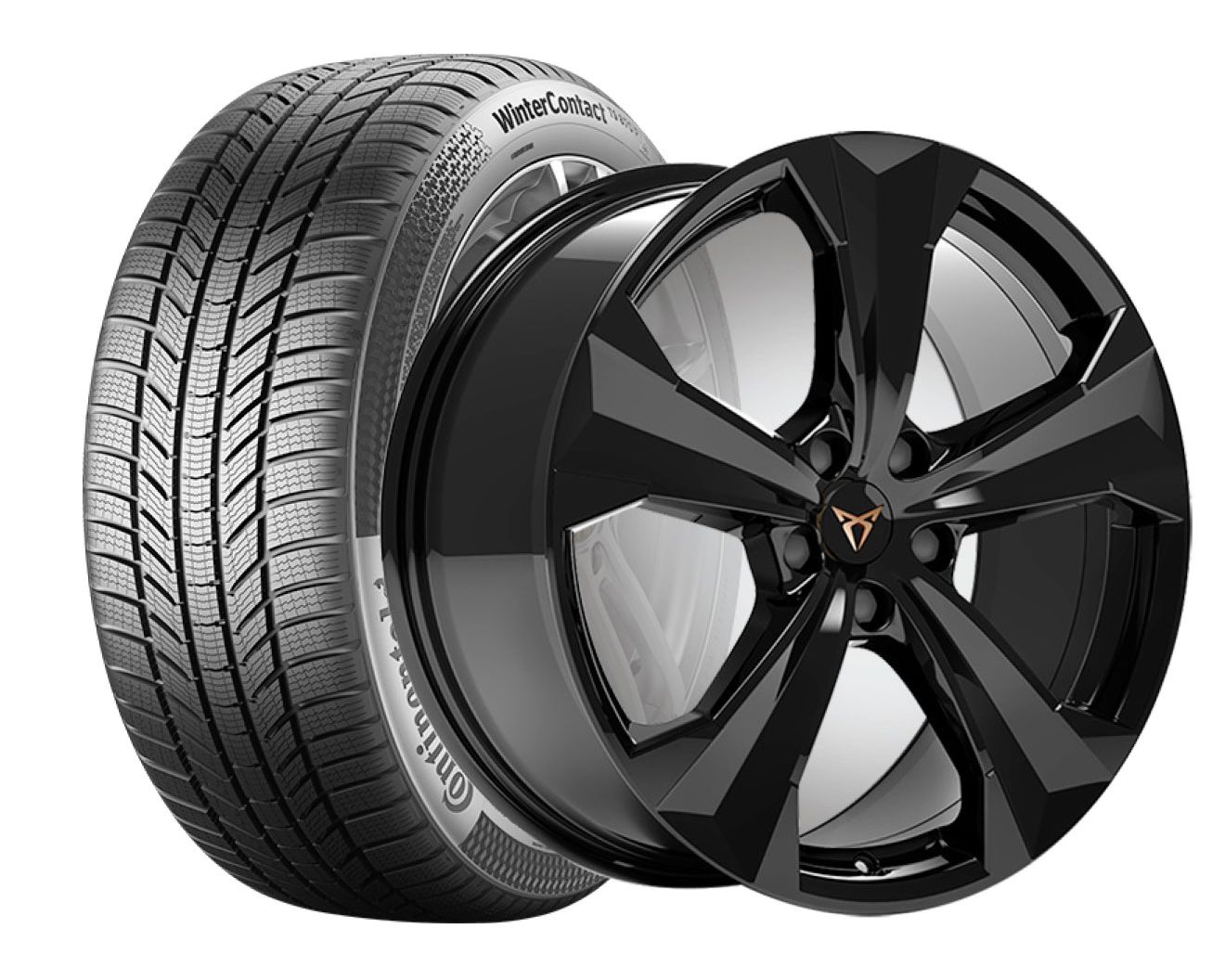CUPRA Ateca Winterkomplettrad 8,0 x 19 Zoll