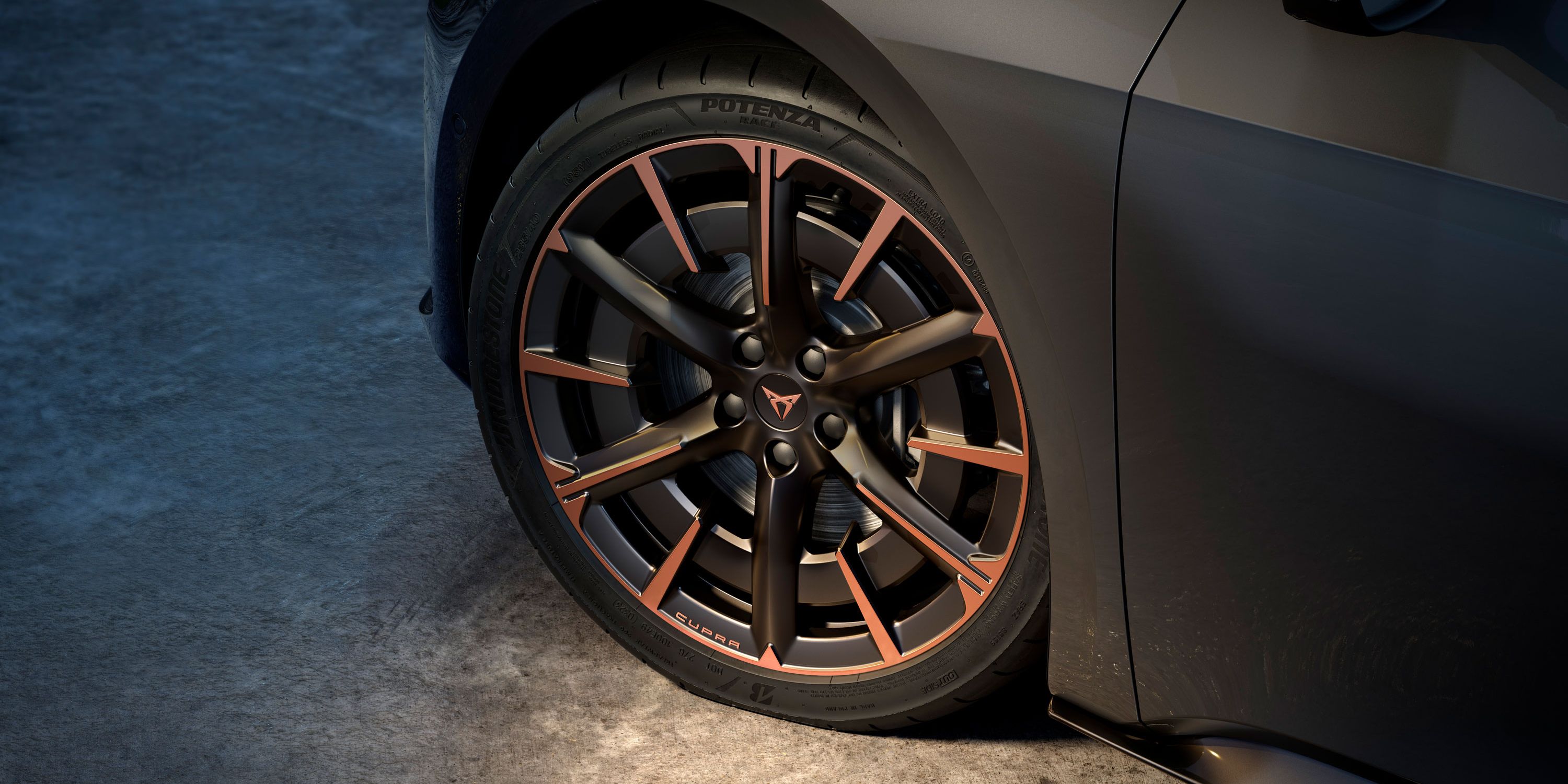 CUPRA Born Felge 20 Zoll Firestorm Kupfer