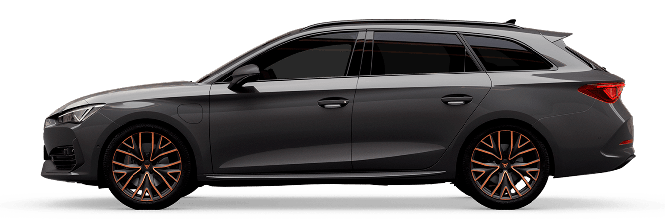Seitenansicht eines CUPRA Leon Sportstourer