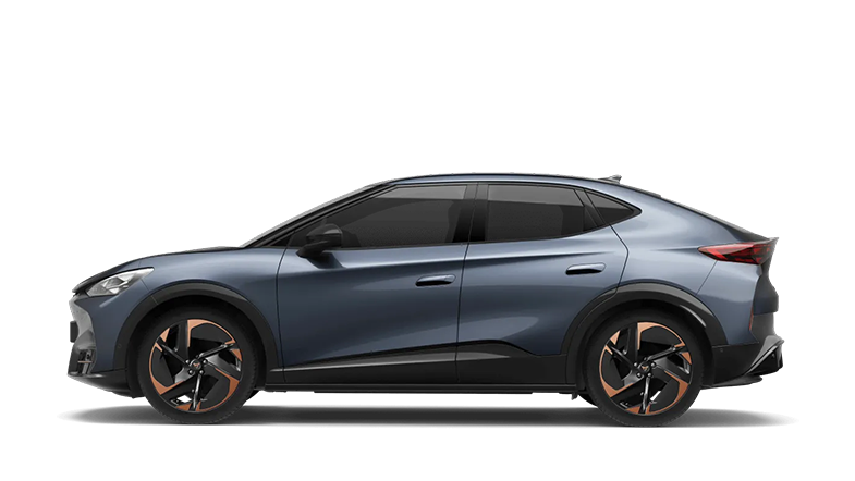 CUPRA Tavascan Seitenansicht.