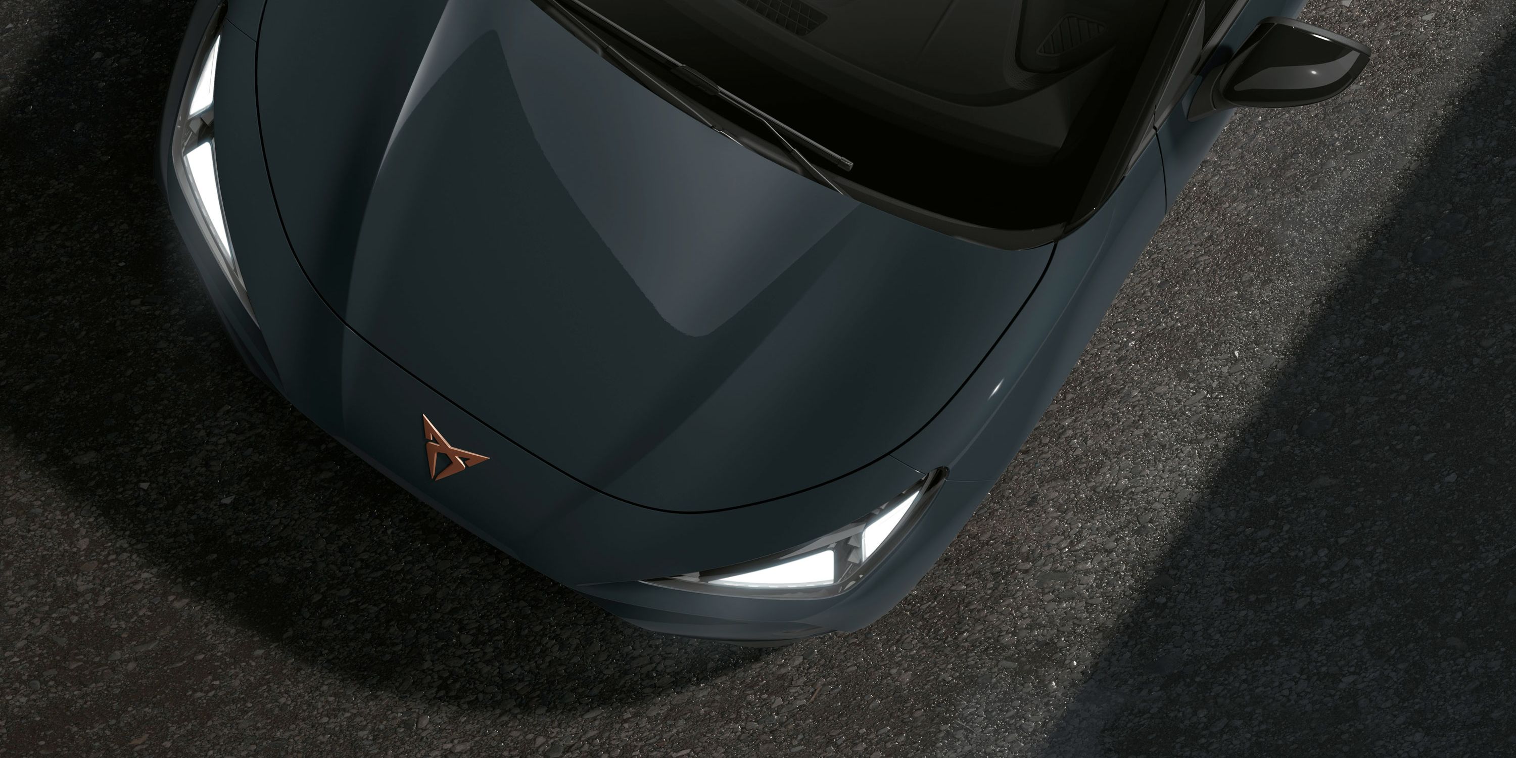 CUPRA Raval v fjordsko modri barvi