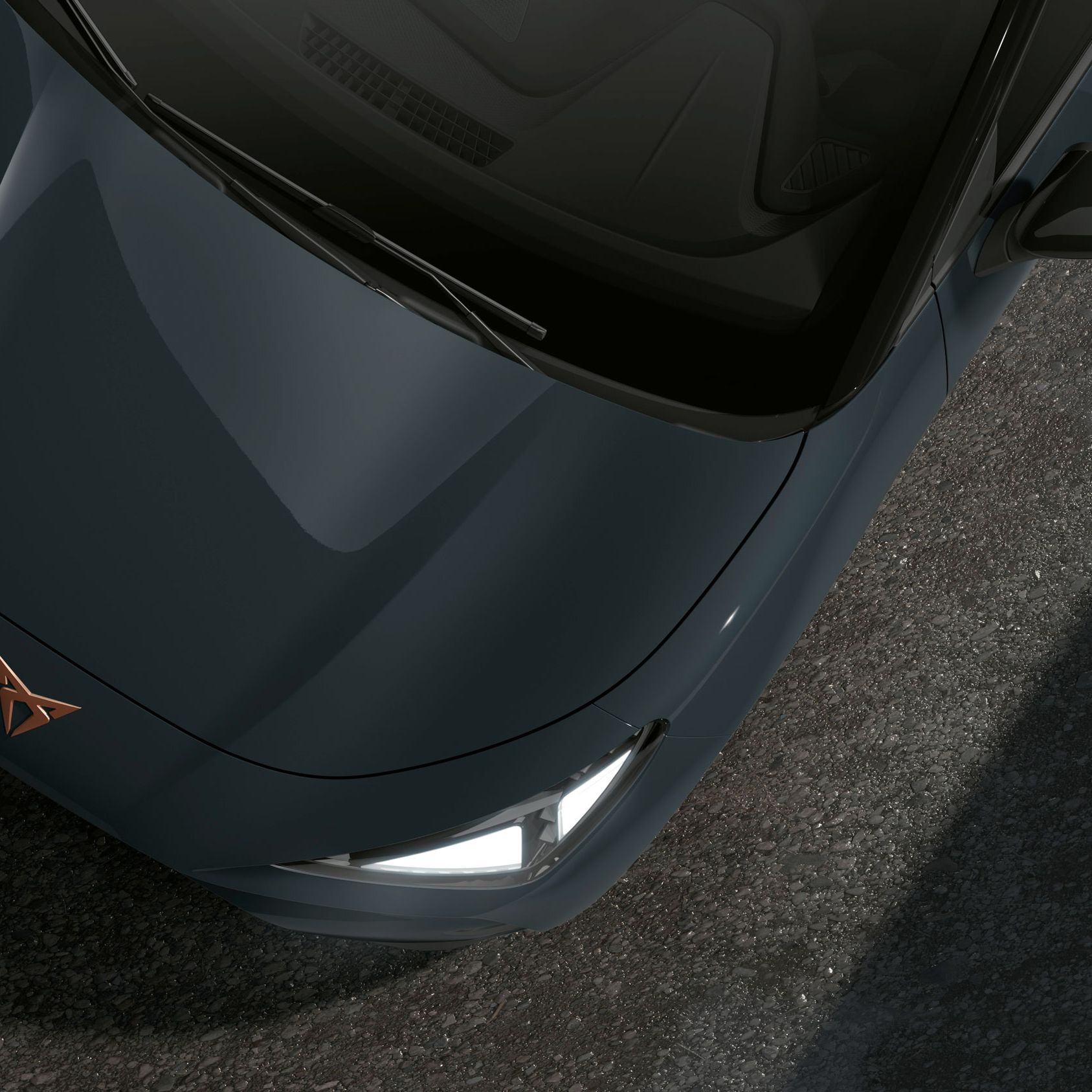 CUPRA Raval v fjordsko modri barvi